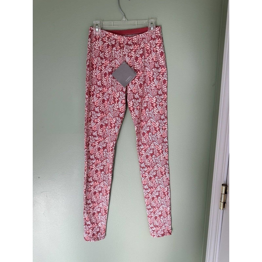 Garnett Hill Kids Sz XL 11-12 Organic Cotton Girls Leggings Floral Patte…​​​
